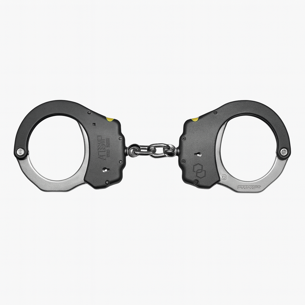 ASP Chain Ultra Plus Handcuffs (Steel) | Black
