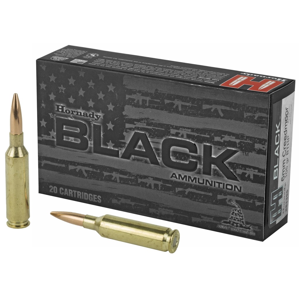Hornady Black 6mm Creed  Ammunition