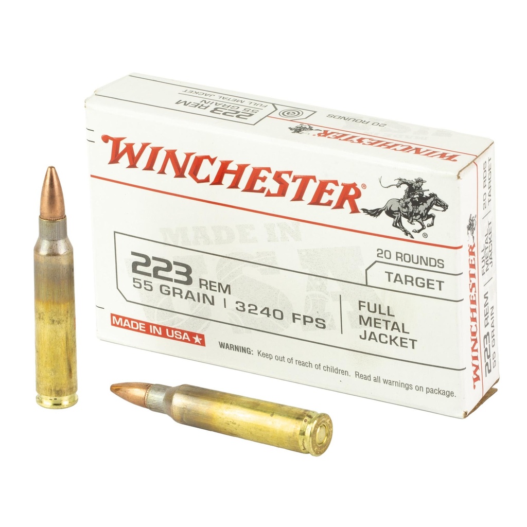 Winchester USA 223 Ammunition | 20rds