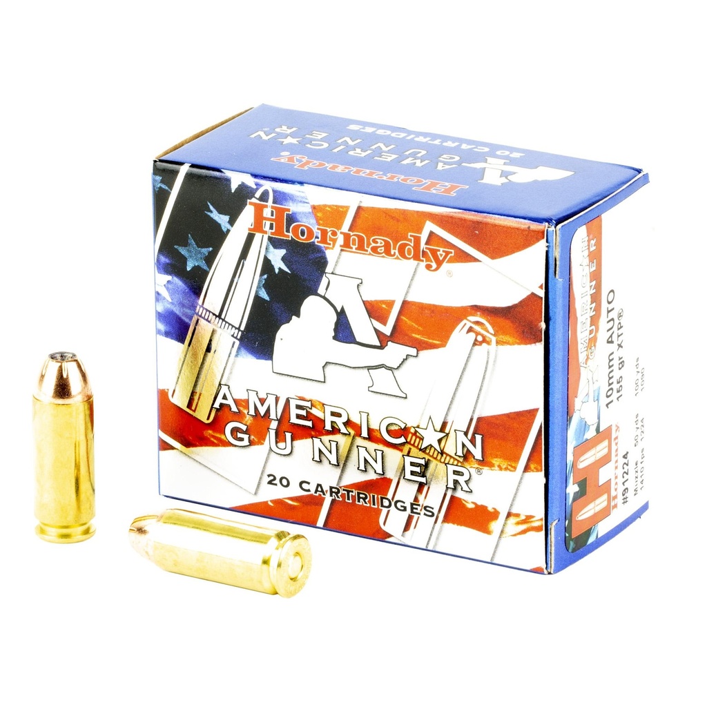 Hornady American Gunner 10MM Ammunition | 155Gr